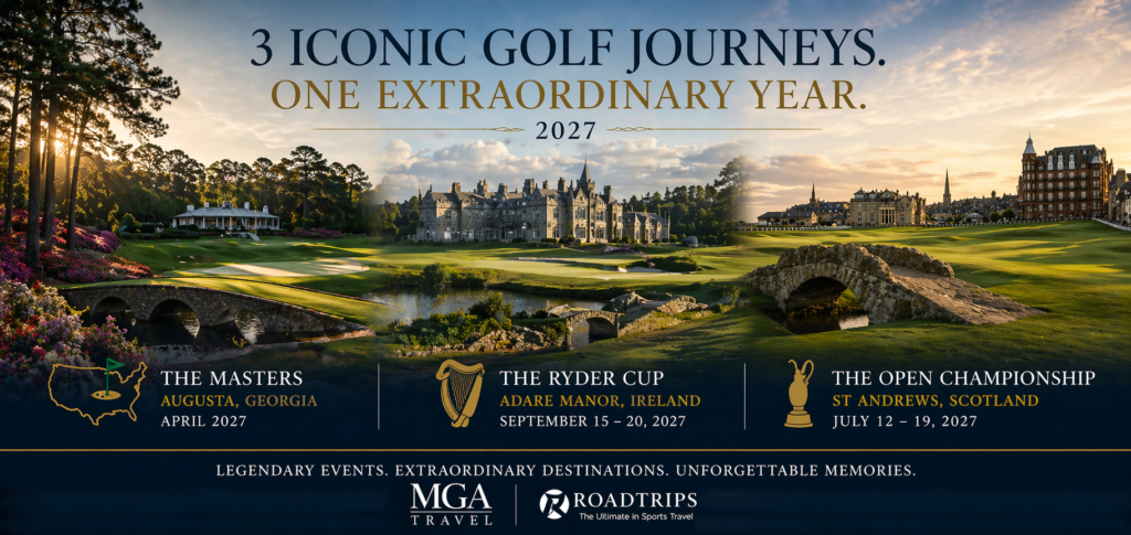 Masters, Ryder Cup & The Open Championship