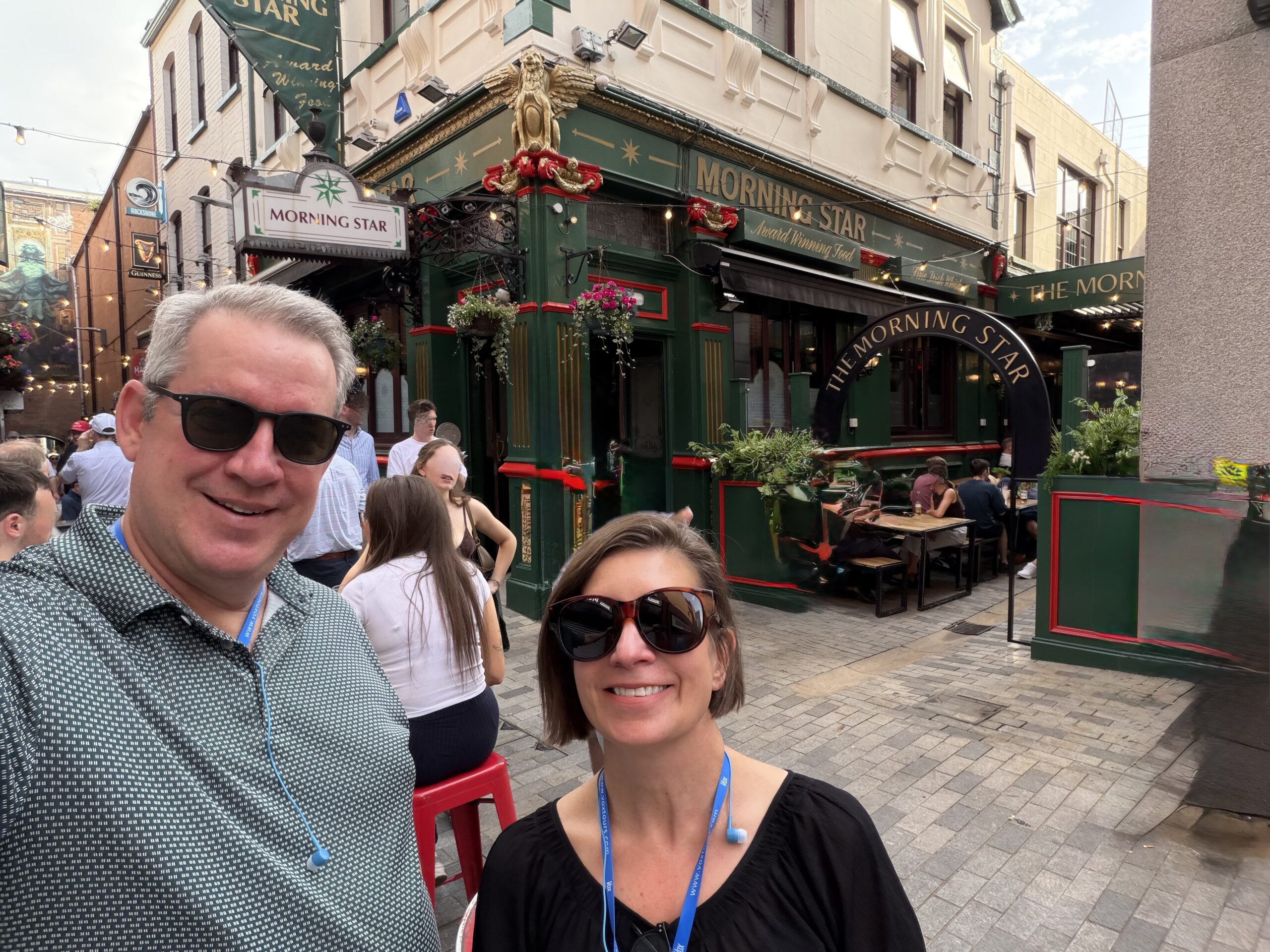 Michael and Kelly Graham, hosts of The Maharaja Experience